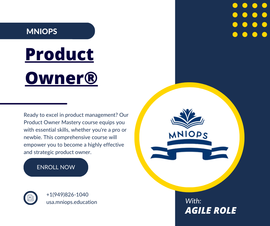 Product Owner Mastery Course